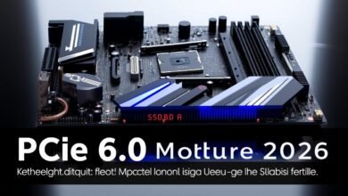 PCIe 6.0 di Motherboard